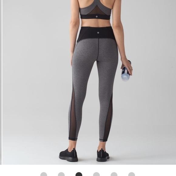 Lululemon Train Times 7/8 Pant *25"
Heathered Black / Black 4 - Picture 4 of 8